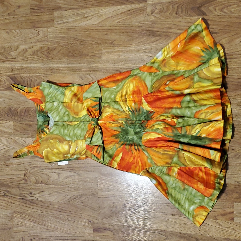 Alfred Shaheen NWT Vintage 1950s 1960s Wiggle Mermaid Dress